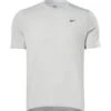 Reebok TS AC Solid Athlete Tee - Pure Grey -Fitness-Mode Winkel reebok ts ac solid athlete tee pure grey 1 1369369