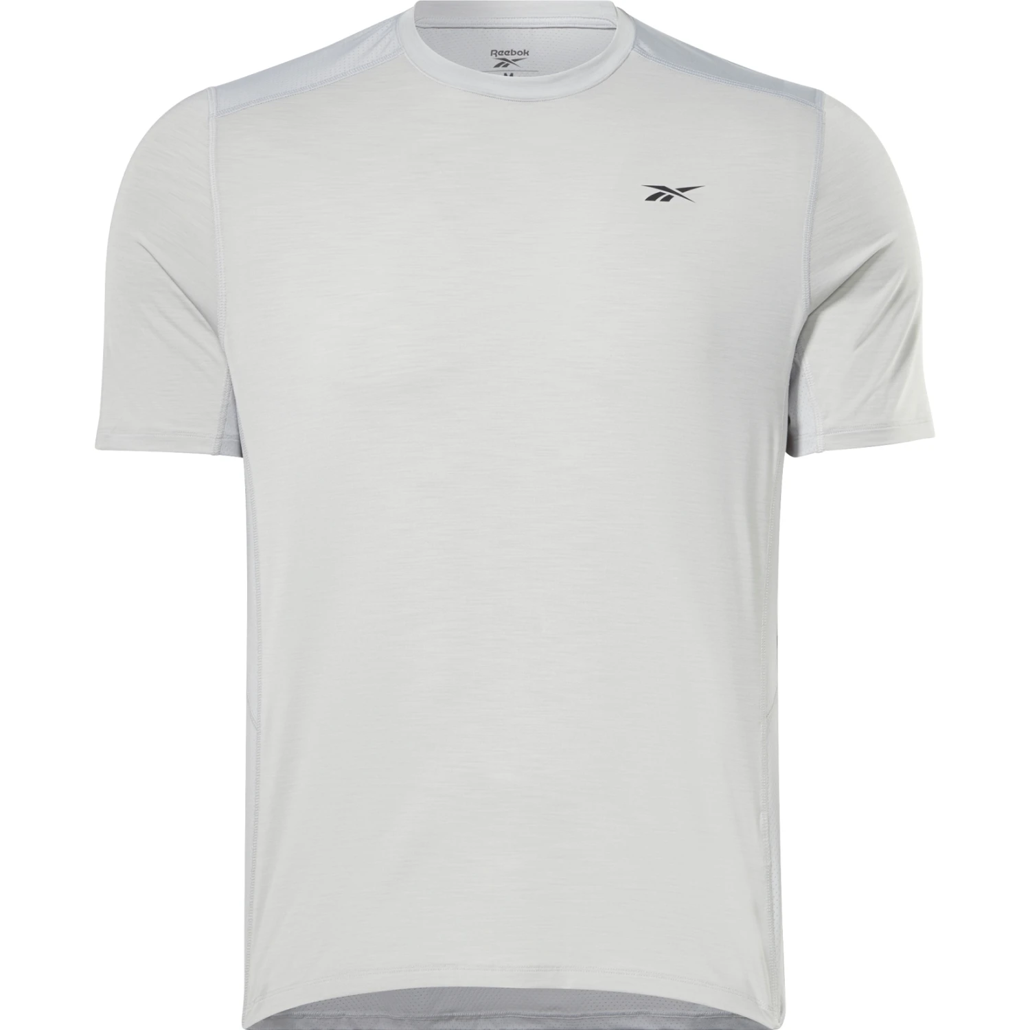 Reebok TS AC Solid Athlete Tee - Pure Grey 3 Reebok TS AC Solid Athlete Tee - Pure Grey