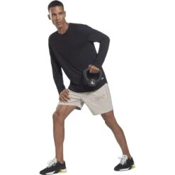 Reebok TS ACTIVCHILL Dreamblend Long Sleeve Shirt - Black -Fitness-Mode Winkel reebok ts activchill dreamblend long sleeve shirt black 4 1367141