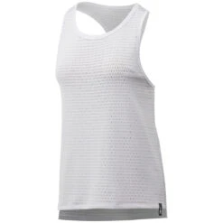 Reebok Women Perforated Tank - Porcelain FT0838