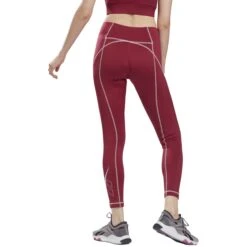 Reebok Workout Ready Big Logo Women's Tights - Punch Berry -Fitness-Mode Winkel reebok workout ready big logo women tights punch berry 2 1007150