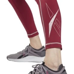 Reebok Workout Ready Big Logo Women's Tights - Punch Berry -Fitness-Mode Winkel reebok workout ready big logo women tights punch berry 4 1007148