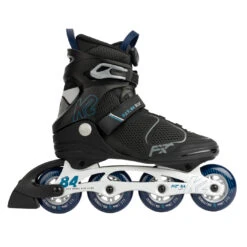 K2 F.I.T. 84 BOA - Heren Fitness Inline Skates - Grey - Blue