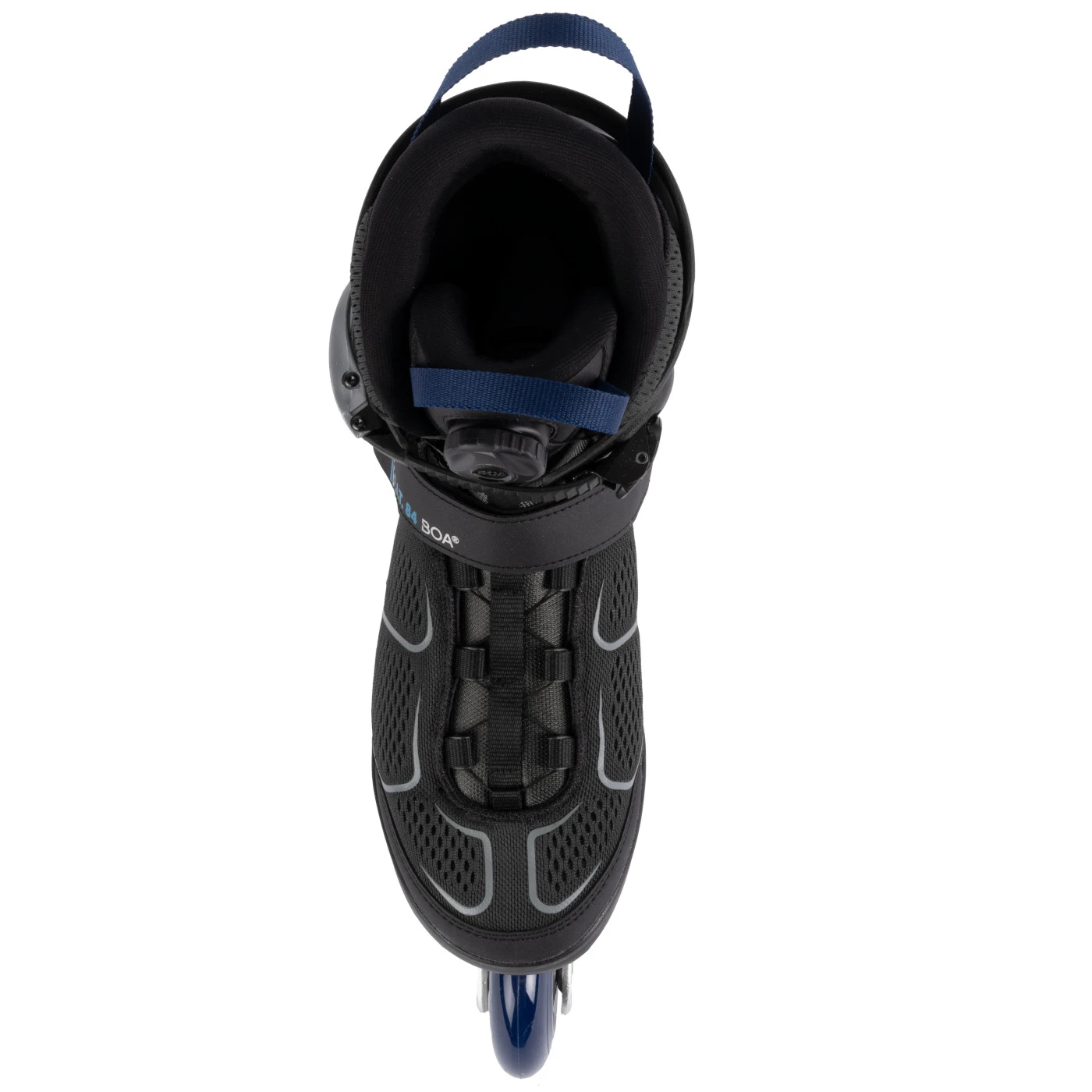 K2 F.I.T. 84 BOA - Heren Fitness Inline Skates - Grey - Blue 6 K2 F.I.T. 84 BOA - Heren Fitness Inline Skates - Grey - Blue - Afbeelding 4