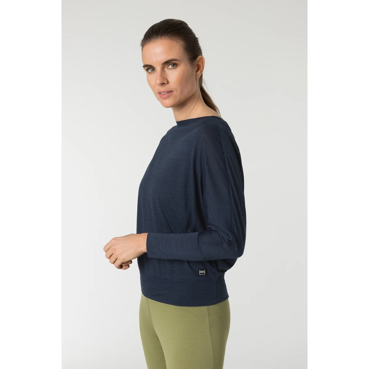 SUPER.NATURAL Kula Top Dames Shirt Met Lange Mouwen - Wine Tasting 5 SUPER.NATURAL Kula Top Dames Shirt Met Lange Mouwen - Wine Tasting - Afbeelding 3