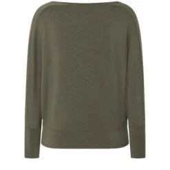 SUPER.NATURAL Kula Dames Sweatshirt - Black Ink -Fitness-Mode Winkel super 1547264