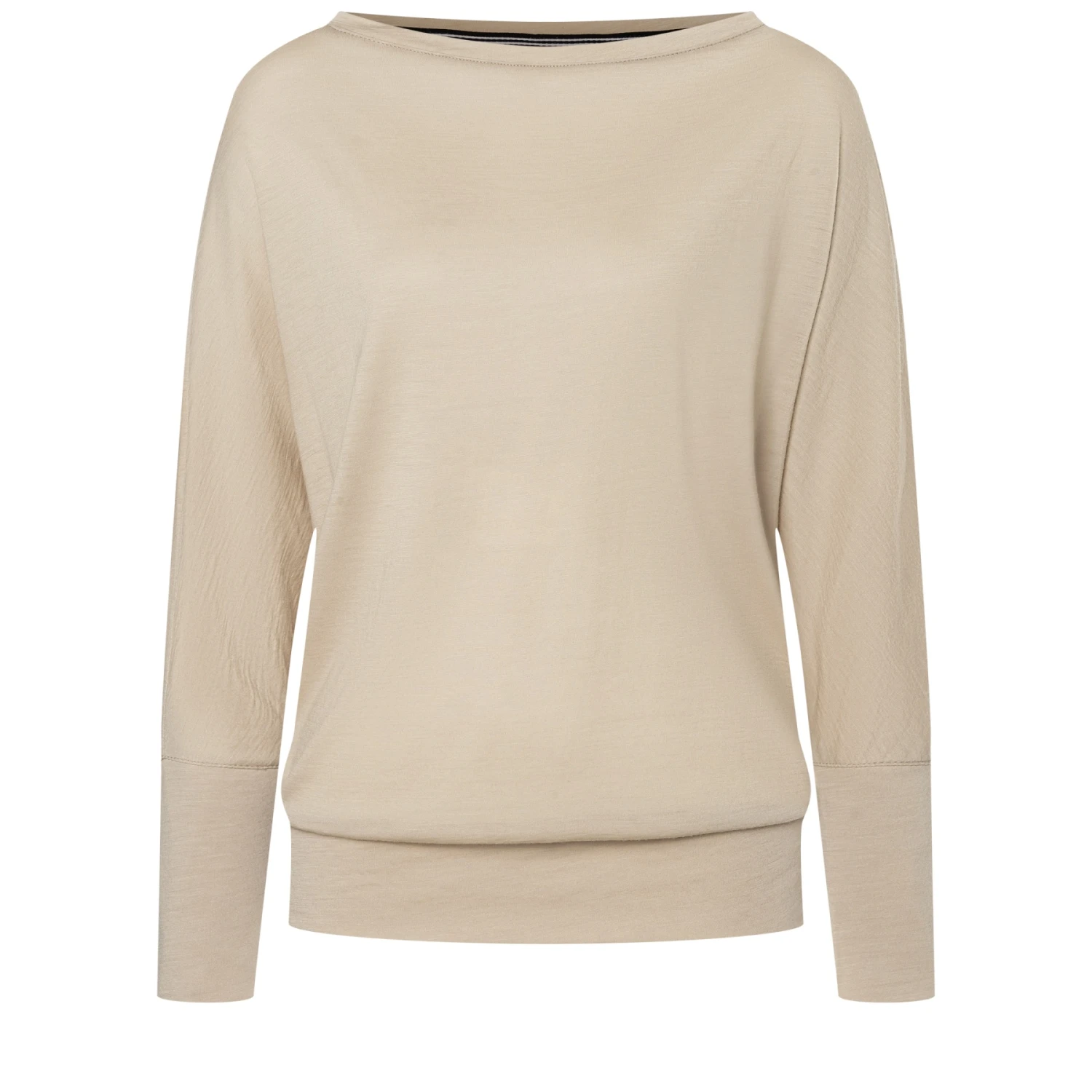 SUPER.NATURAL Kula Top Dames Shirt Met Lange Mouwen - White Pepper 4 SUPER.NATURAL Kula Top Dames Shirt Met Lange Mouwen - White Pepper - Afbeelding 2