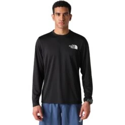 The North Face Reaxion Amp Shirt Met Lange Mouwen Heren - TNF Black