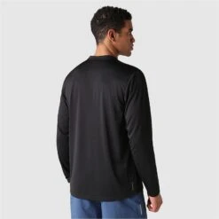 The North Face Reaxion Amp Shirt Met Lange Mouwen Heren - TNF Black -Fitness-Mode Winkel the north face mens reaxion amp long sleeve crew tnf black 3 1491684
