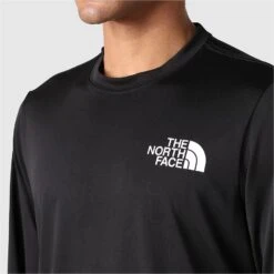 The North Face Reaxion Amp Shirt Met Lange Mouwen Heren - TNF Black -Fitness-Mode Winkel the north face mens reaxion amp long sleeve crew tnf black 5 1491686