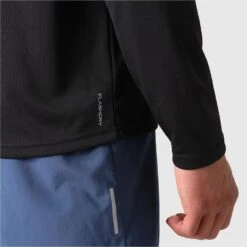 The North Face Reaxion Amp Shirt Met Lange Mouwen Heren - TNF Black -Fitness-Mode Winkel the north face mens reaxion amp long sleeve crew tnf black 6 1491687