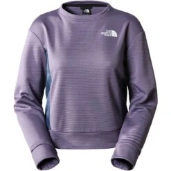 The North Face Mountain Athletics Fleece Met Ronde Hals Dames - Lunar Slate/Shady Blue