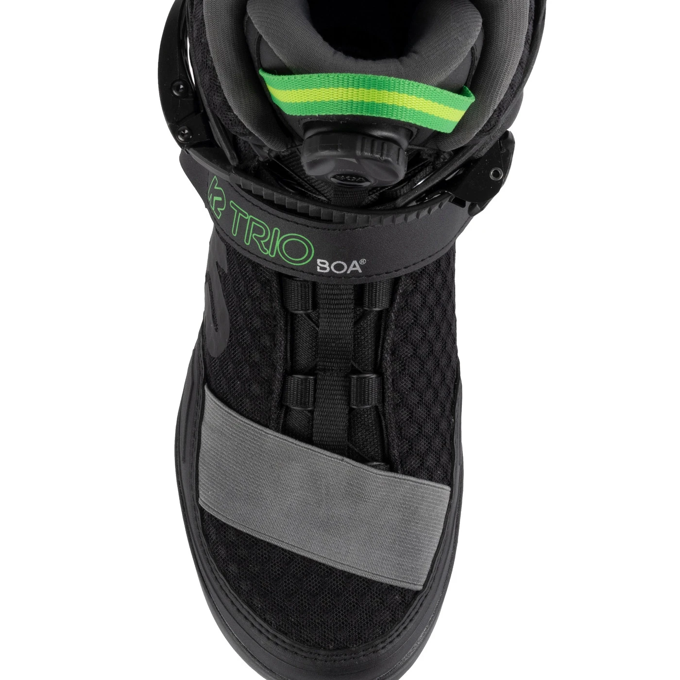 K2 TRIO LT 100 BOA - Urban Inline Skates - Black / Green 7 K2 TRIO LT 100 BOA - Urban Inline Skates - Black / Green - Afbeelding 5