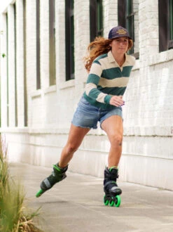 K2 TRIO LT 100 BOA - Urban Inline Skates - Black / Green 15 K2 TRIO LT 100 BOA - Urban Inline Skates - Black / Green -Fitness-Mode Winkel trio lt boa 5 1241439