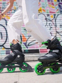 K2 TRIO LT 100 BOA - Urban Inline Skates - Black / Green 14 K2 TRIO LT 100 BOA - Urban Inline Skates - Black / Green -Fitness-Mode Winkel trio lt boa 6 1241440