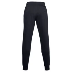 Under Armour UA Rival Fleece Joggingbroek Heren - Zwart/Onyx White -Fitness-Mode Winkel ua m ua rival fleece joggers black 2 871863
