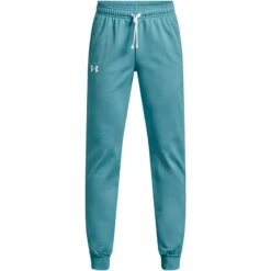 Under Armour UA Brawler 2.0 Met Toelopende Pijpen Broek Jongens - Glacier Blue/White