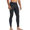 Under Armour ColdGear® Twist Legging Heren - Zwart/Team Royal -Fitness-Mode Winkel under armour mens coldgear twist leggings black team royal 1 1561500