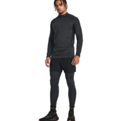 Under Armour ColdGear® Twist Mock Shirt Met Lange Mouwen Heren - Zwart/Team Royal 14 Under Armour ColdGear® Twist Mock Shirt Met Lange Mouwen Heren - Zwart/Team Royal -Fitness-Mode Winkel under armour mens coldgear twist mock long sleeve shirt black team royal 6 1561483