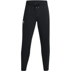 Under Armour UA Essential Fleece Joggingbroek Heren - Zwart/Wit