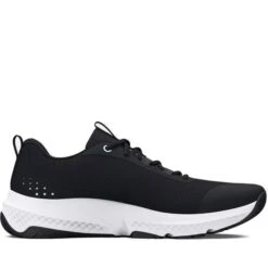 Under Armour UA Dynamic Select Trainingsschoenen Heren - Zwart/Wit -Fitness-Mode Winkel under armour mens ua dynamic select training shoes black white 5 1527671