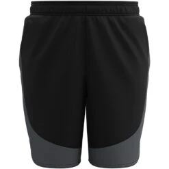 Under Armour UA HIIT Woven Colorblock Short Heren - Black/Pitch Gray/Black