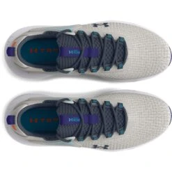 Under Armour UA HOVR™ Rise 4 Fitness-Schoenen Heren - Gray Mist/Sonar Blue/Downpour Gray -Fitness-Mode Winkel under armour mens ua hovr rise 4 training shoes gray mist sonar blue downpour gray 4 1388150