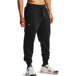 Under Armour UA Rival Fleece Joggingbroek Heren - Zwart/Onyx White