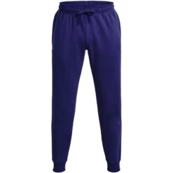 Under Armour UA Rival Fleece Joggingbroek Heren - Sonar Blue/Onyx White