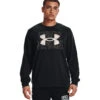 Under Armour UA Rival Terry Logo Crew Sweatshirt Heren# - Zwart/Onyx White 1 Under Armour UA Rival Terry Logo Crew Sweatshirt Heren# - Zwart/Onyx White -Fitness-Mode Winkel under armour mens ua rival terry logo crew black onyx white 1 1159120 1566605