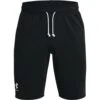 Under Armour UA Rival Terry Shorts Heren - Black/Onyx White -Fitness-Mode Winkel under armour mens ua rival terry shorts black onyx white 1 958907