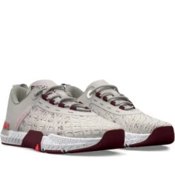 Under Armour UA TriBase™ Reign 5 Trainingsschoenen Heren - White Clay/Deep Red