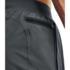 Under Armour UA Unstoppable Joggingbroek Heren - Pitch Gray / Zwart -Fitness-Mode Winkel under armour mens ua unstoppable joggers pitch gray black 5 1474923