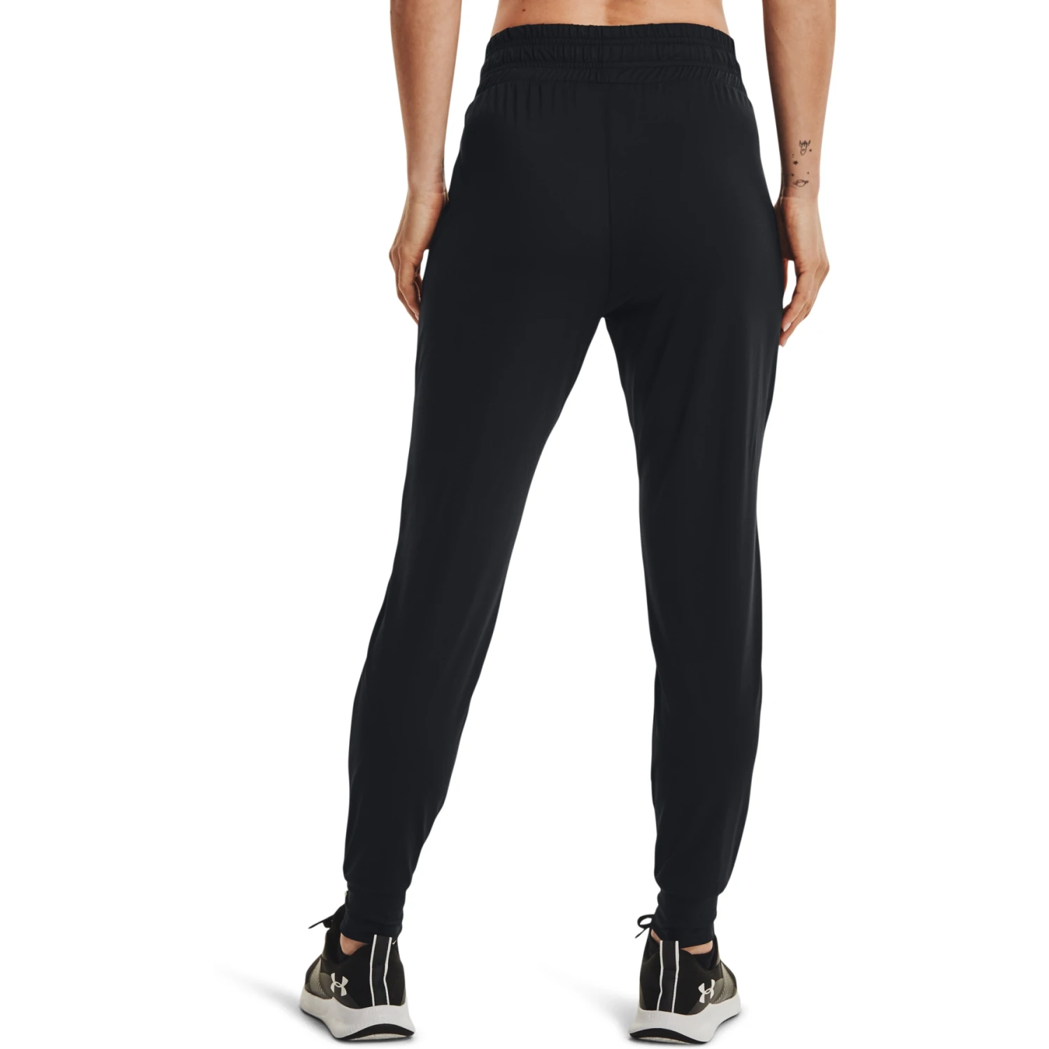 Under Armour HeatGear® Broek Dames - Zwart/Jet Gray 4 Under Armour HeatGear® Broek Dames - Zwart/Jet Gray - Afbeelding 2