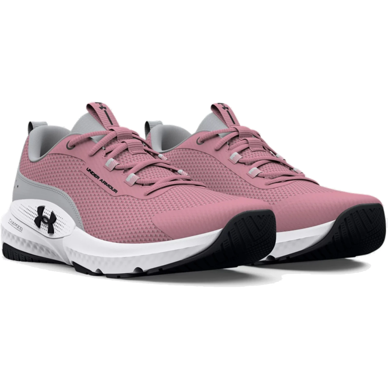 Under Armour UA Dynamic Select Trainingsschoenen Dames - Pink Elixir/Halo Gray/Zwart 3 Under Armour UA Dynamic Select Trainingsschoenen Dames - Pink Elixir/Halo Gray/Zwart