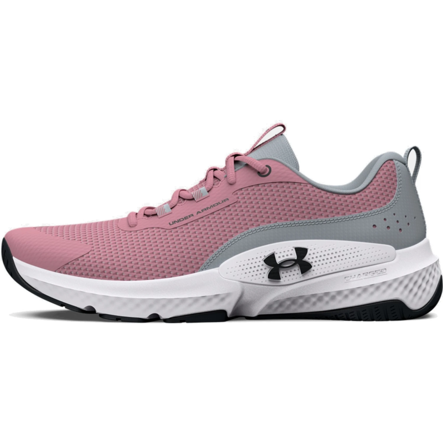 Under Armour UA Dynamic Select Trainingsschoenen Dames - Pink Elixir/Halo Gray/Zwart 6 Under Armour UA Dynamic Select Trainingsschoenen Dames - Pink Elixir/Halo Gray/Zwart - Afbeelding 4