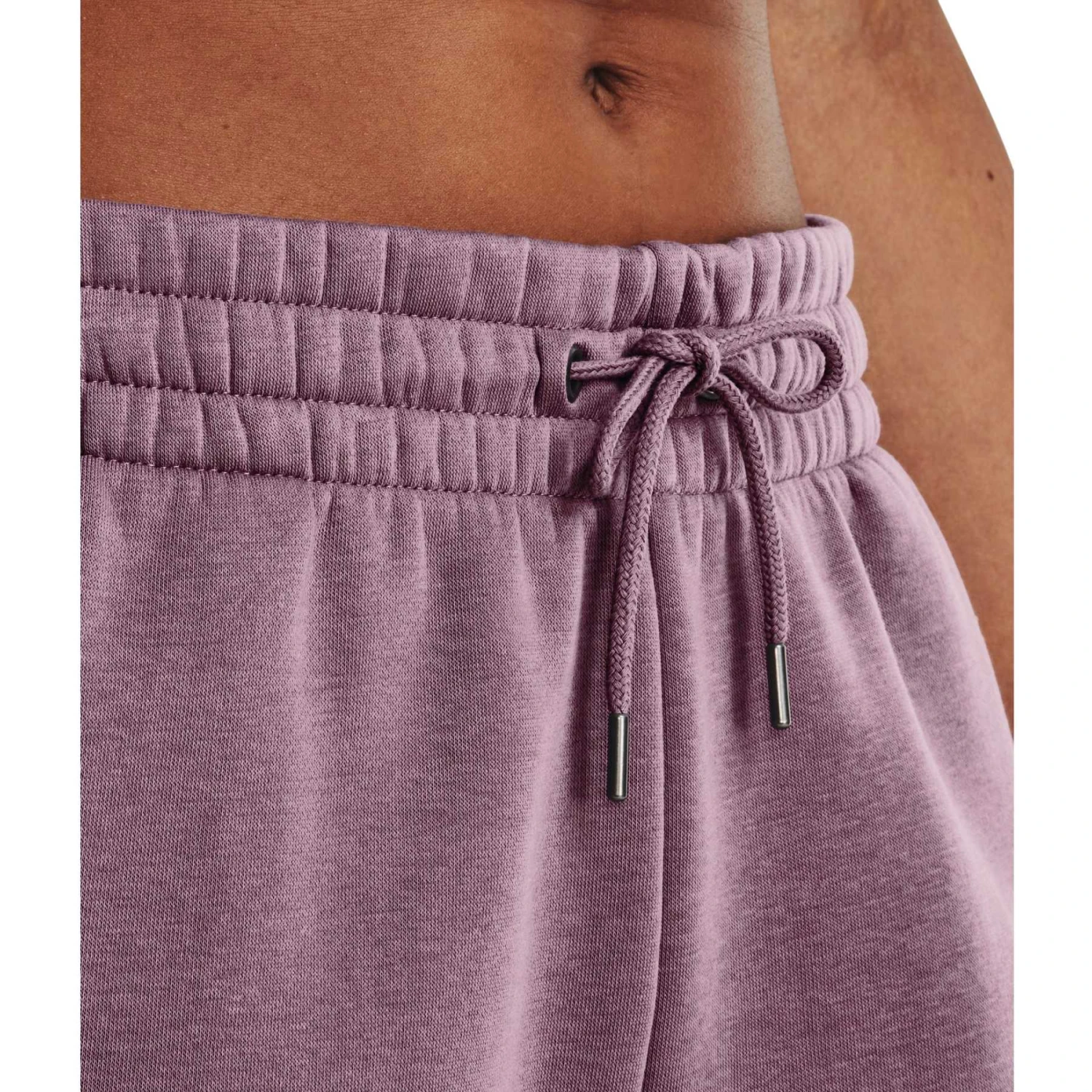 Under Armour UA Essential Fleece Joggingbroek Dames - Misty Purple/Wit 8 Under Armour UA Essential Fleece Joggingbroek Dames - Misty Purple/Wit - Afbeelding 6