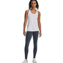 Under Armour UA Favorite Wordmark Legging Dames - Downpour Gray/Harbor Blue -Fitness-Mode Winkel under armour womens ua favorite wordmark leggings downpour gray harbor blue 6 1527471