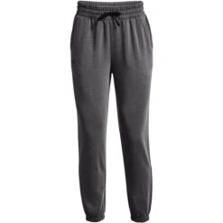 Under Armour UA Rival Terry Joggingbroek Dames - Jet Gray/Black -Fitness-Mode Winkel under armour womens ua rival terry joggers jet gray black 1 1336341