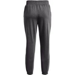 Under Armour UA Rival Terry Joggingbroek Dames - Jet Gray/Black -Fitness-Mode Winkel under armour womens ua rival terry joggers jet gray black 2 1336342