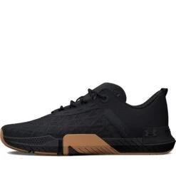 Under Armour UA TriBase™ Reign 5 Trainingsschoenen Dames - Zwart/Jet Gray -Fitness-Mode Winkel under armour womens ua tribase reign 5 training shoes black jet gray 4 1527650