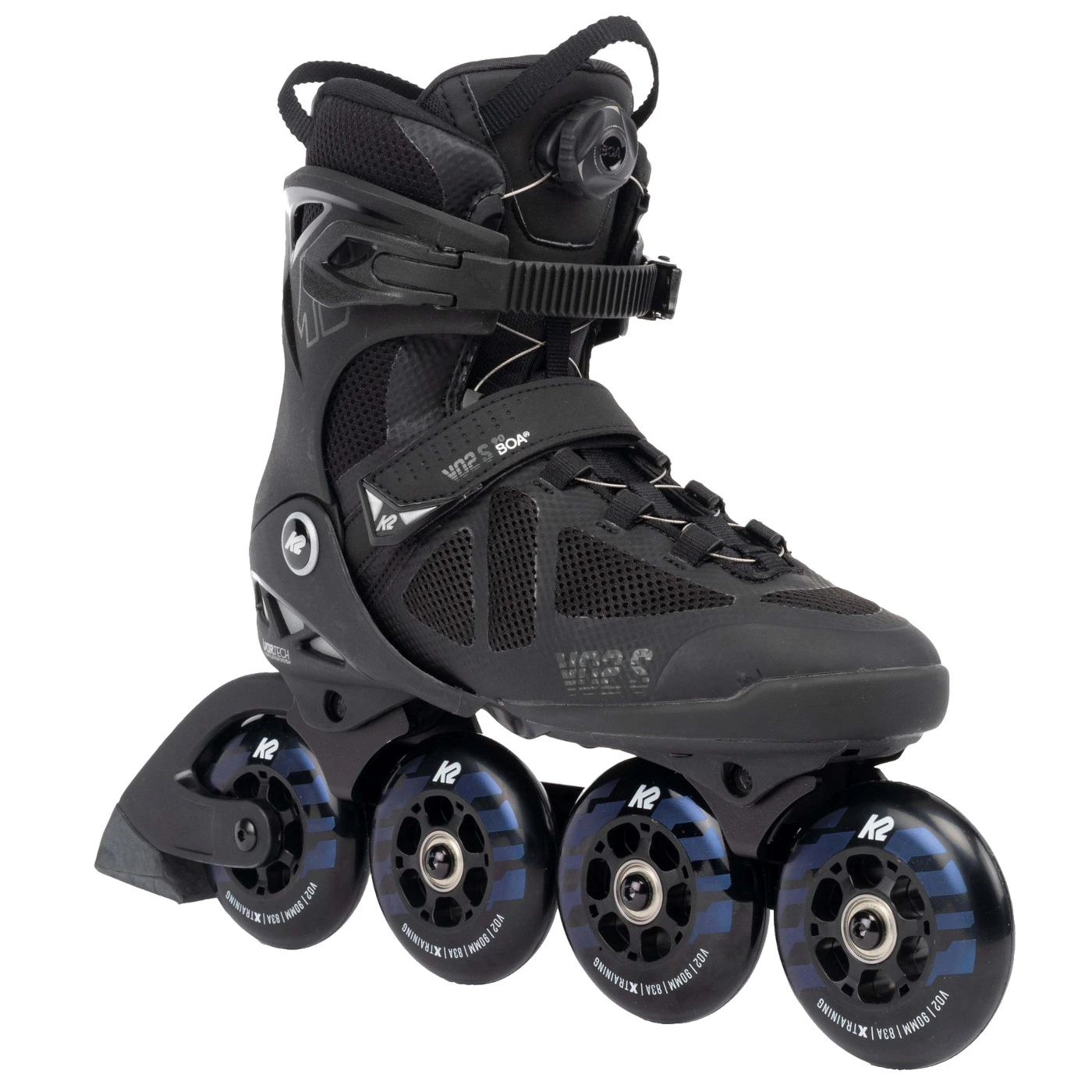 K2 VO2 S 90 BOA - Fitness Inline Skates - Black / Night 3 K2 VO2 S 90 BOA - Fitness Inline Skates - Black / Night