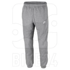 Nike Sportswear Club Fleece Joggingbroek Heren - Dark Grey Heather/matte Silver/white BV2737-063